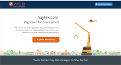 Desktop Screenshot of haytek.com